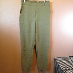 LC Lauren Conrad Olive Straight Leg Pants